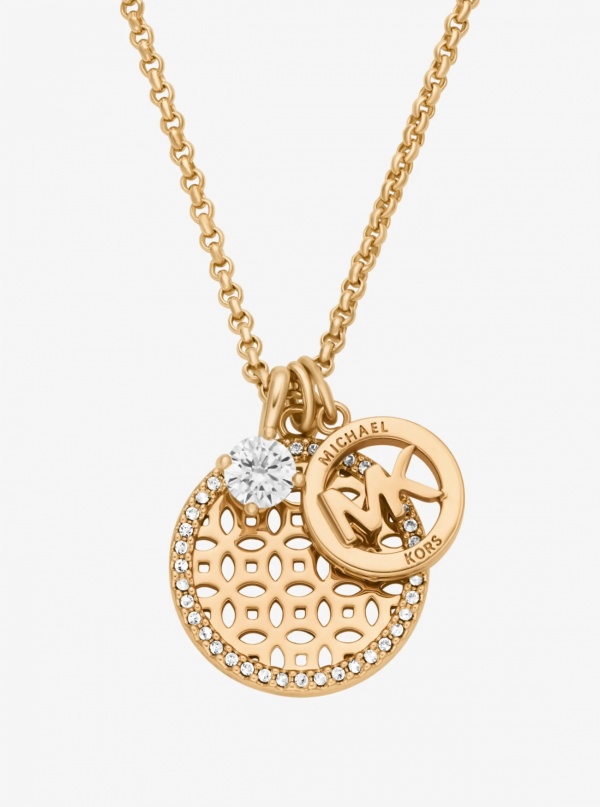 Pavé Charm Necklace