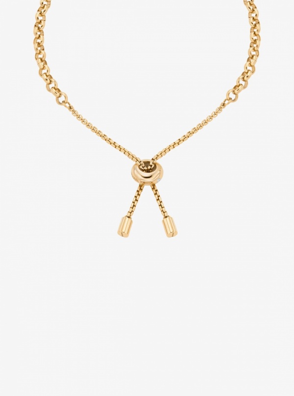 Pavé Charms Slider Bracelet