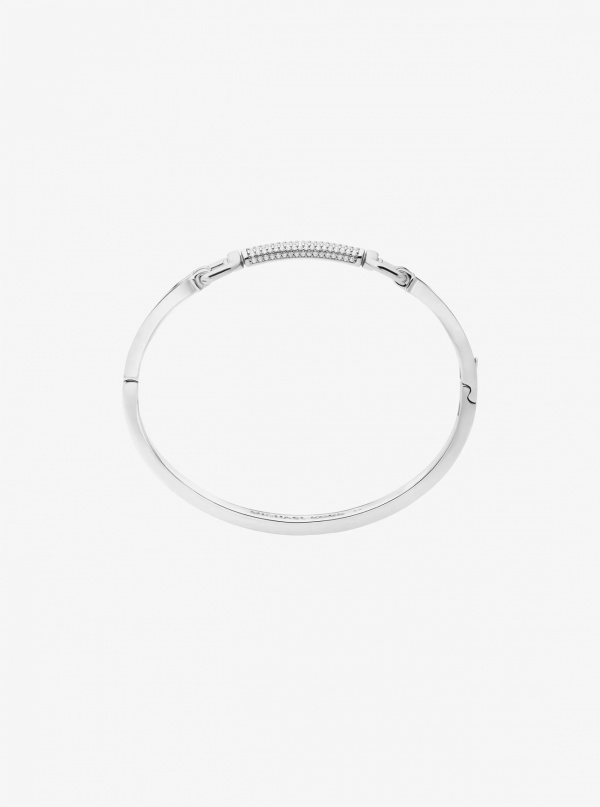 Pavé Horsebit Bangle