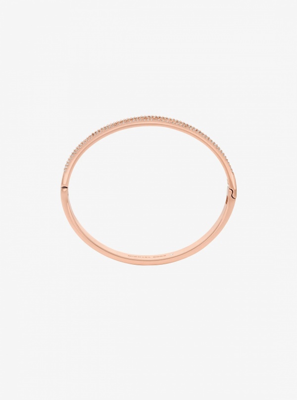 Pavé Logo Bangle