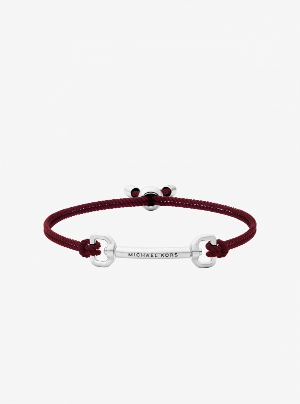 Horsebit Cord Slider Bracelet