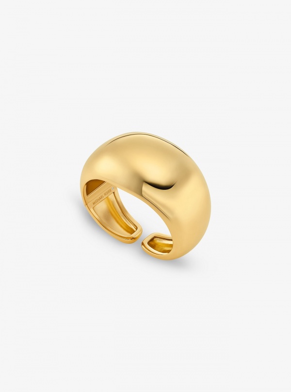 Michael Kors Large Precious Metal-Plated Brass Bubble Cuff