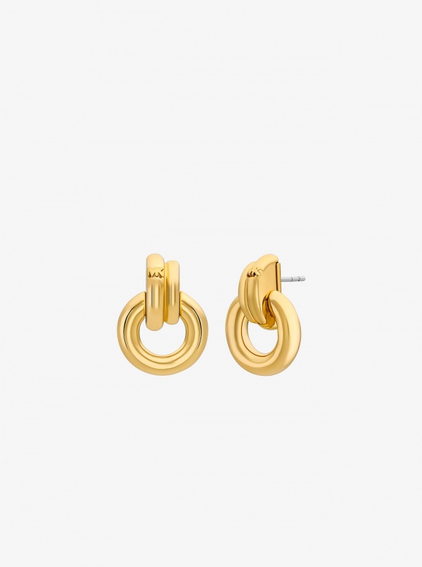 Michael Kors Interlocking Hoop Earrings