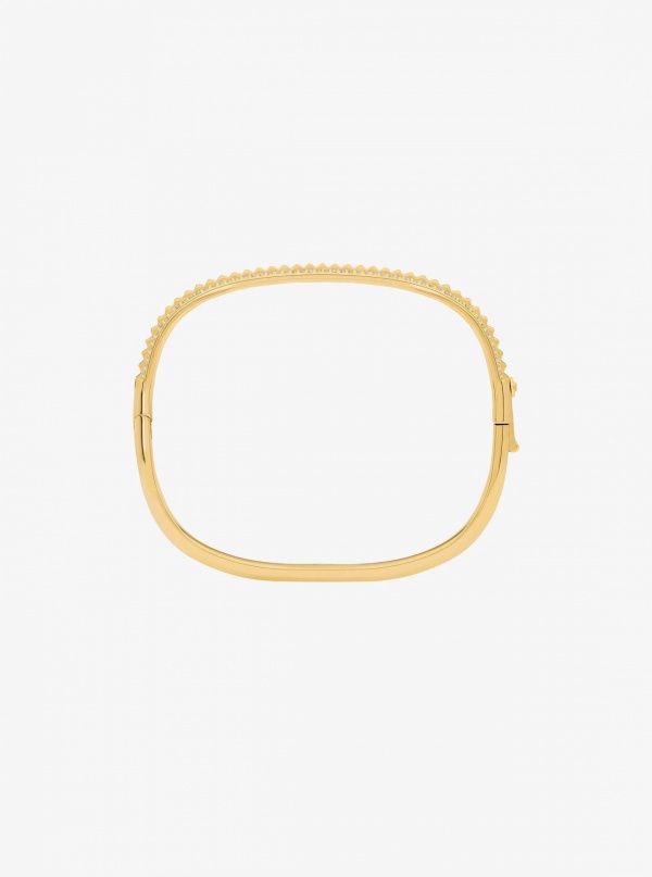 Michael Kors Pavé Gold-Tone Brass Bracelet