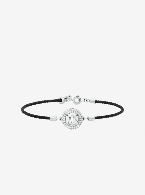 Michael Kors Pavé Logo Corded Bracelet