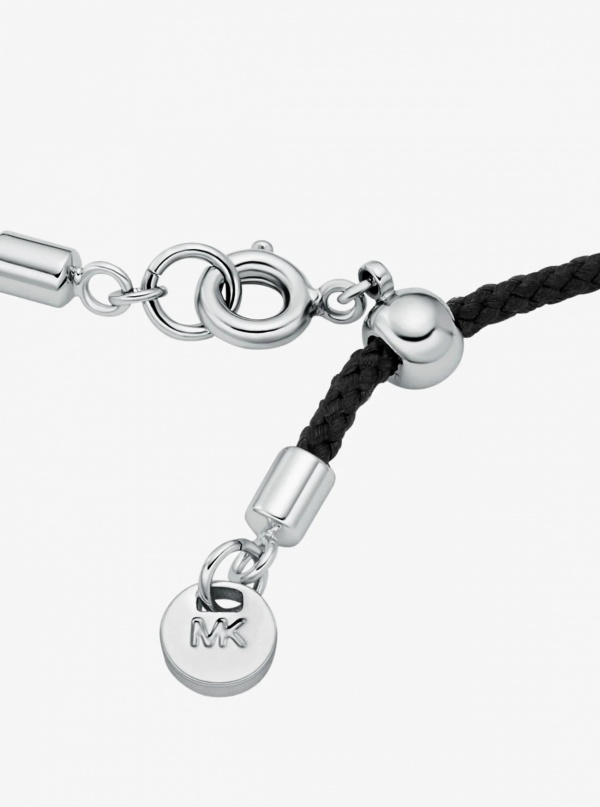 Michael Kors Pavé Logo Corded Bracelet