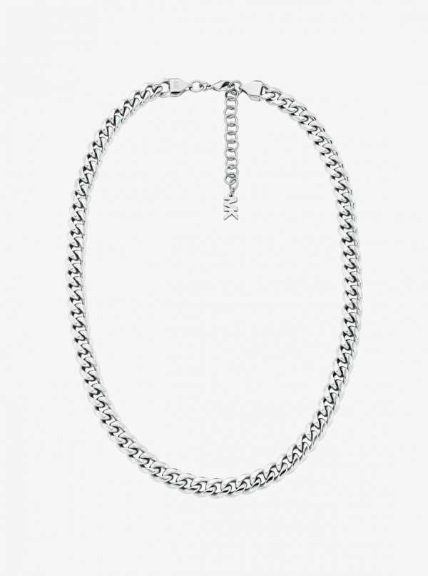 Michael Kors Precious Metal-Plated Brass Curb-Link Chain Necklace