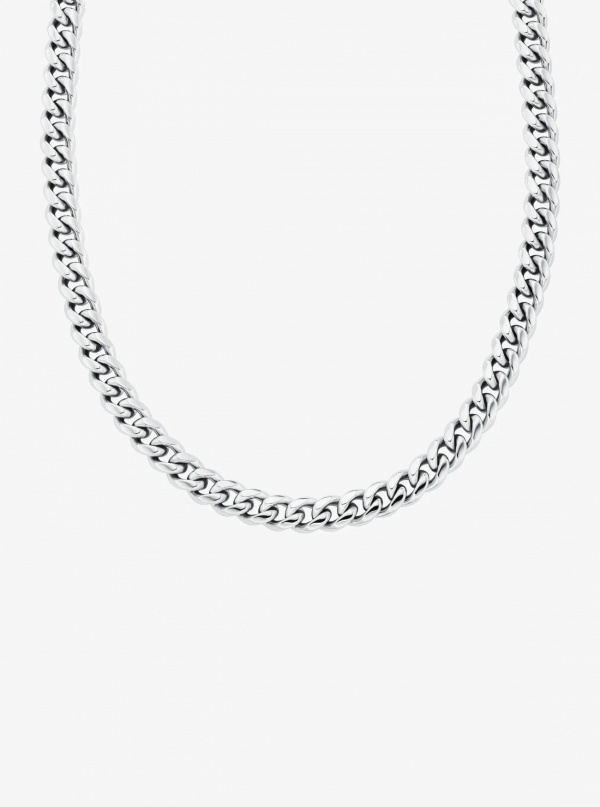 Michael Kors Precious Metal-Plated Brass Curb-Link Chain Necklace