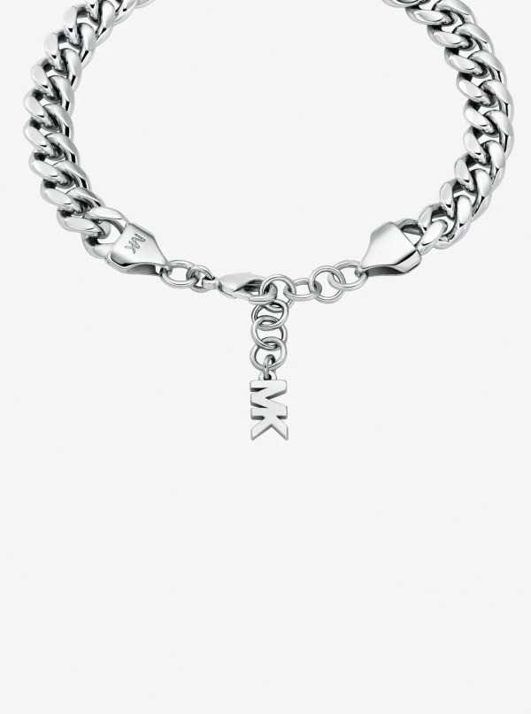 Michael Kors Precious Metal-Plated Brass Curb-Link Chain Bracelet