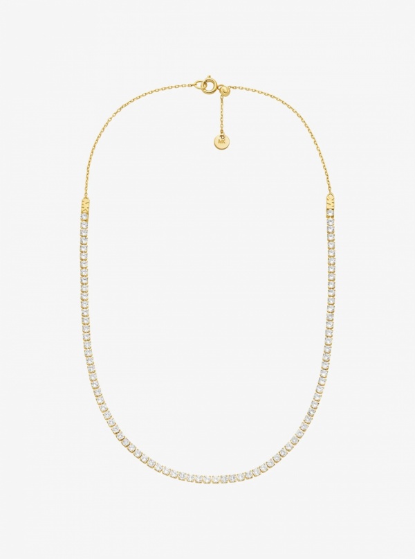 Michael Kors Pavé Tennis Necklace