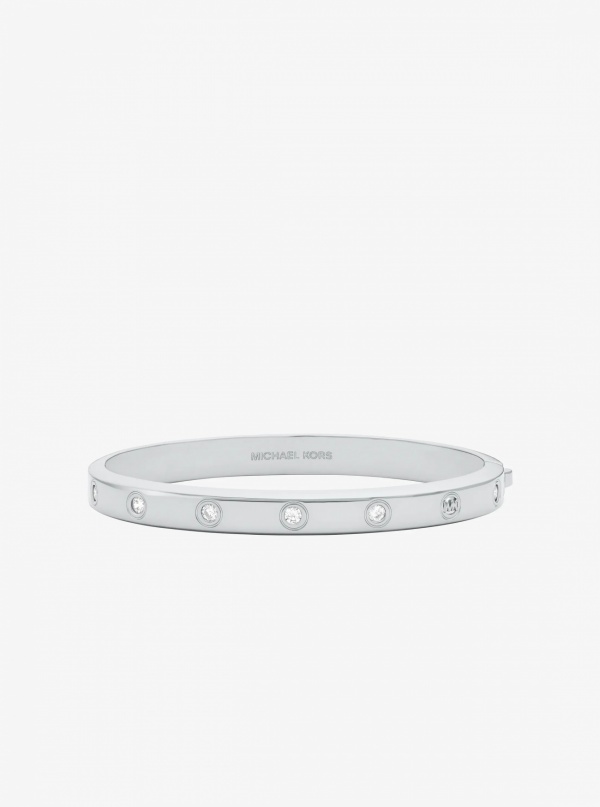 Michael Kors Cubic Zirconia Logo Bangle