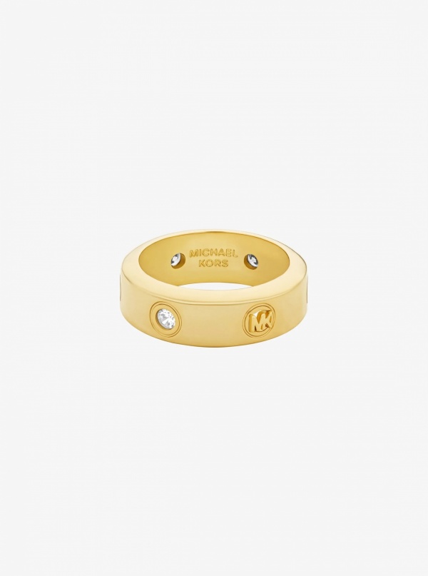 Michael Kors Pavé Logo Ring