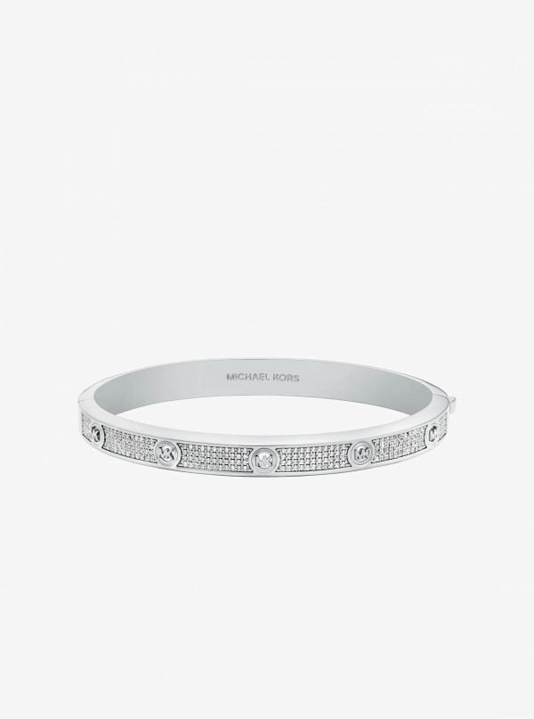 Michael Kors Pavé Logo Stud Bangle