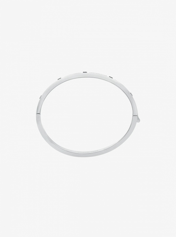 Michael Kors Pavé Logo Stud Bangle