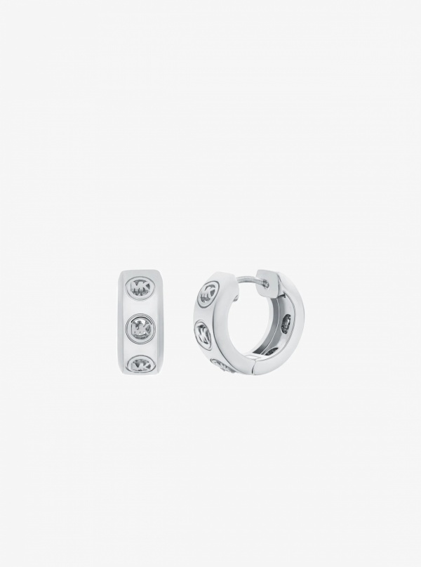 Michael Kors Logo Huggie Earrings