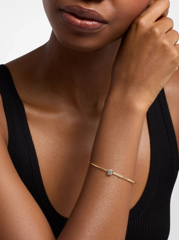 Michael Kors Round Stone Bangle