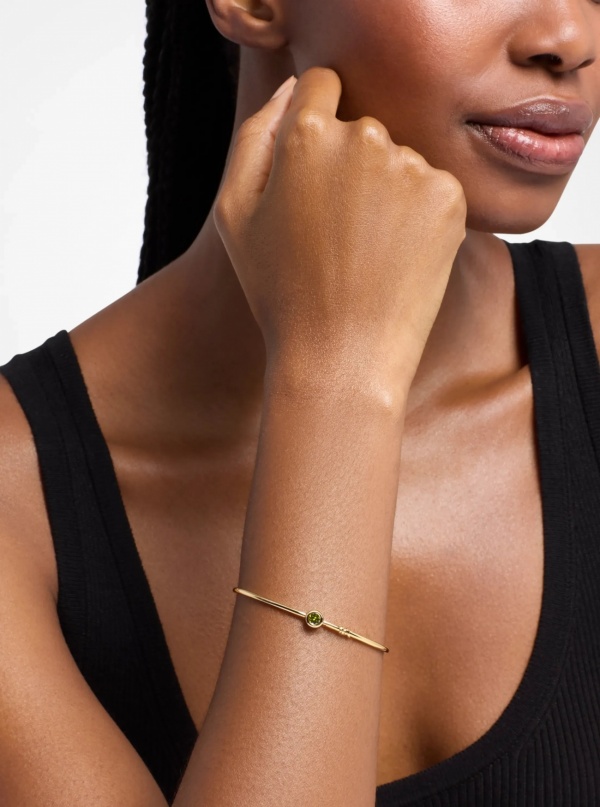 Michael Kors Round Stone Bangle