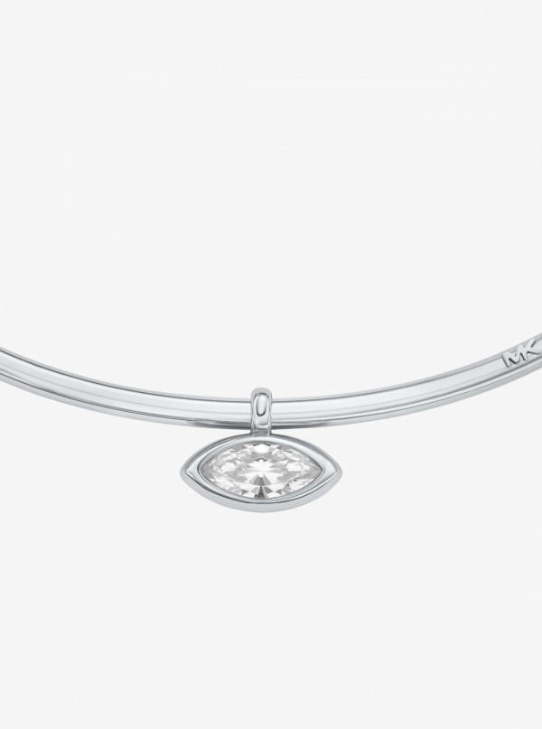 Michael Kors Marquise Cut Cubic Zirconia Collar Necklace