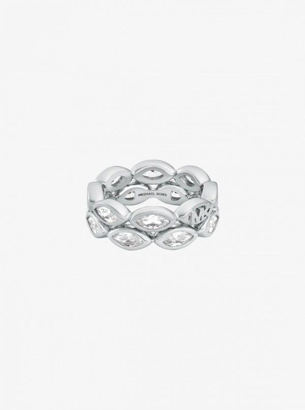 Michael Kors Marquise Cut Cubic Zirconia Tennis Ring