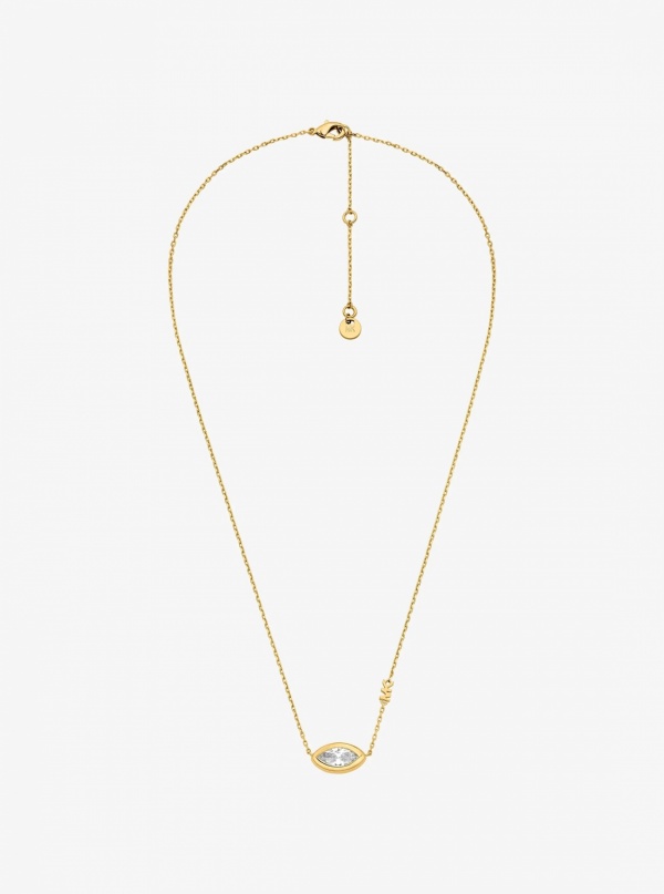 Michael Kors Marquise Stone Necklace