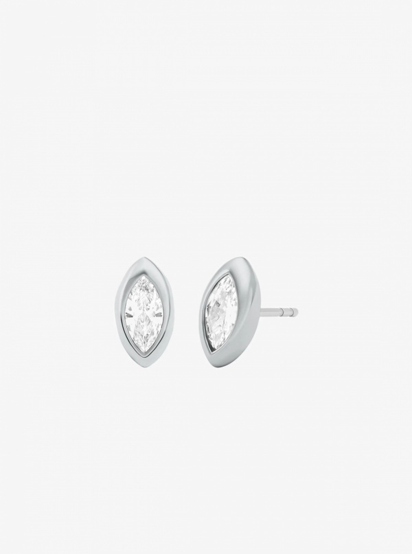 Michael Kors Marquise Cut Cubic Zirconia Stud Earrings