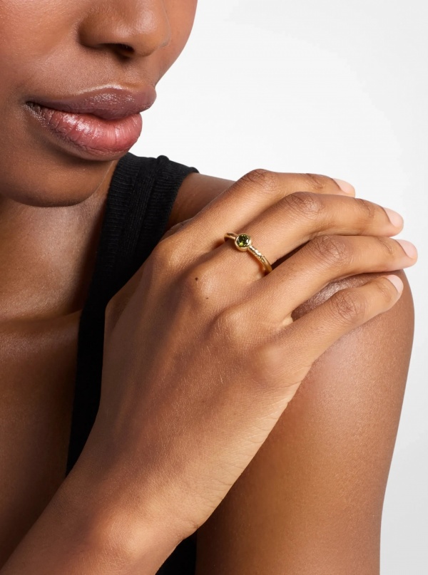 Michael Kors Round Stone Ring