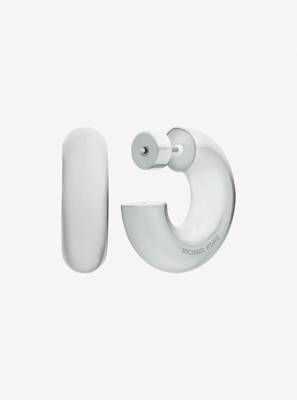 Michael Kors Chunky Hoop Earrings