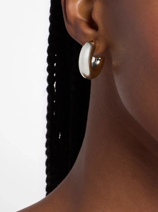 Michael Kors Chunky Hoop Earrings