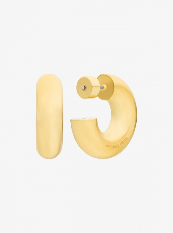 Michael Kors Chunky Hoop Earrings