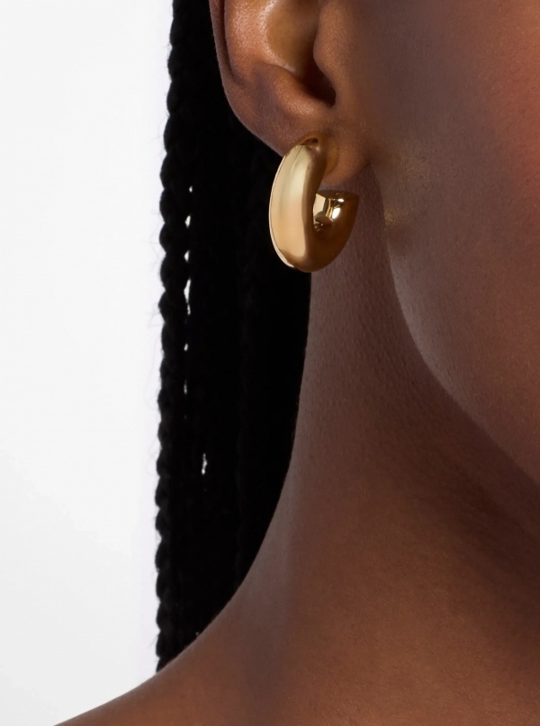Michael Kors Chunky Hoop Earrings