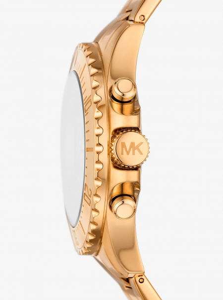 Michael Kors Oversized Everest Gold-Tone Watch