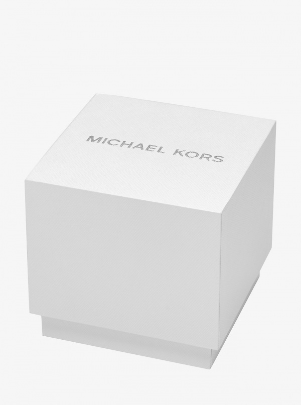 Michael Kors Monroe Leopard Print Calf Hair Watch