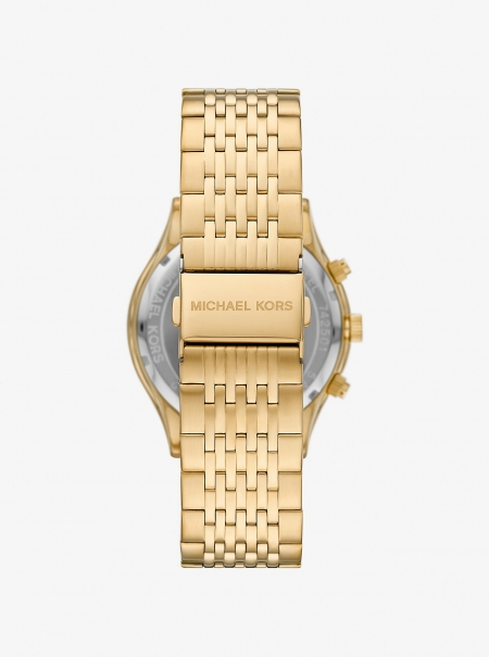 Michael Kors Oversized Aspyn Gold-Tone Watch