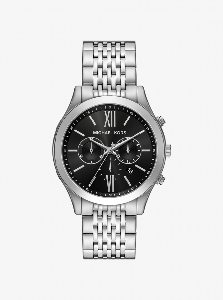 Michael Kors Oversized Aspyn Silver-Tone Watch