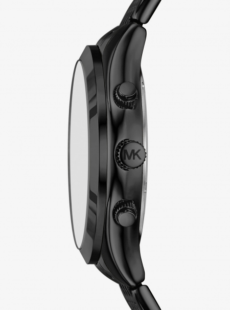 Michael Kors Oversized Aspyn Black-Tone Watch