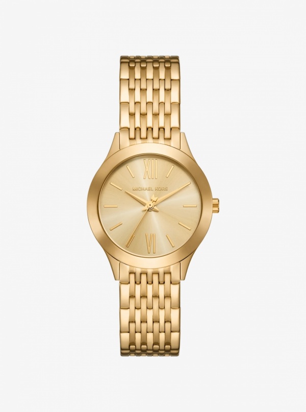Mini Aspyn Gold-Tone Watch
