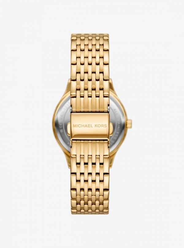 Mini Aspyn Gold-Tone Watch