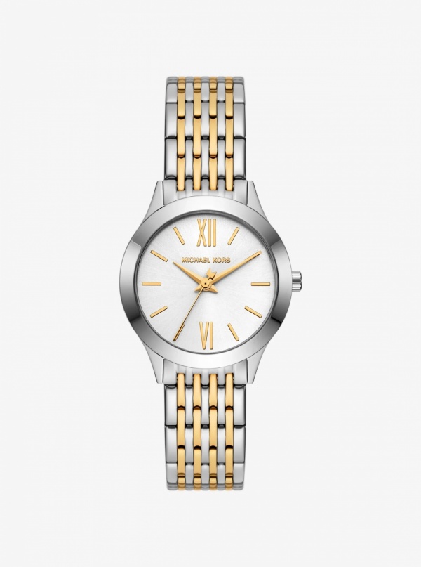 Mini Aspyn Two-Tone Watch