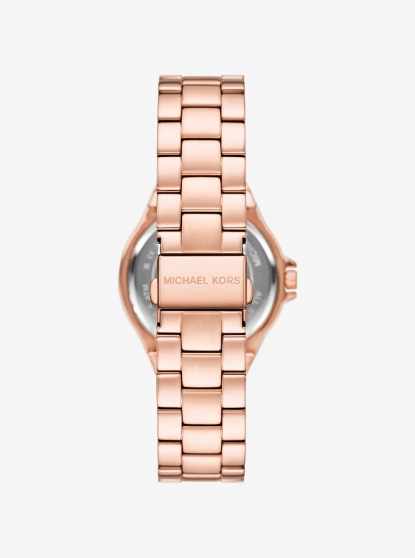 Lennox Pavé Rose Gold-Tone Watch