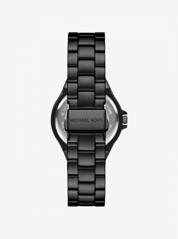 Lennox Pavé Black-Tone Watch