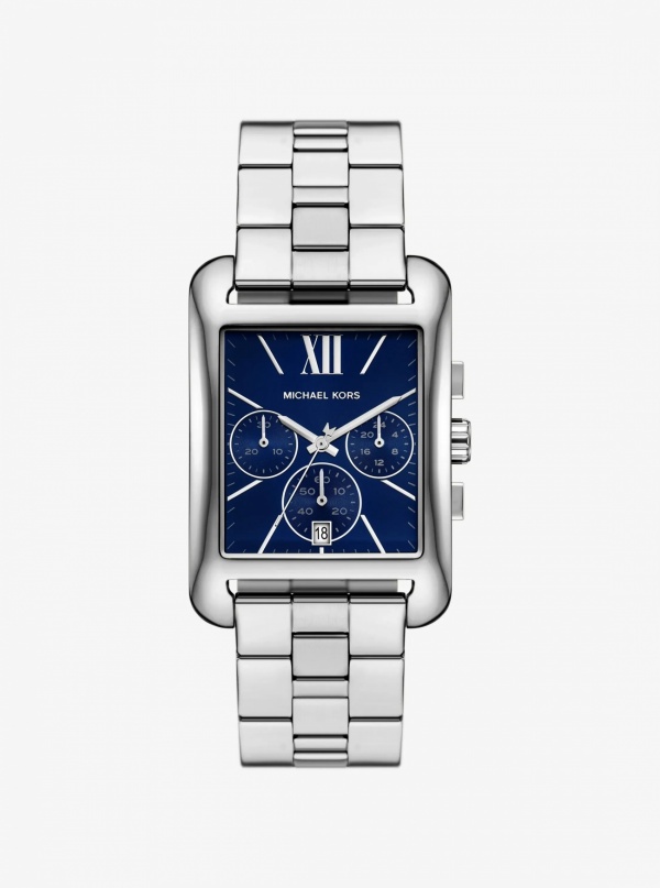 Monroe Silver-Tone Watch