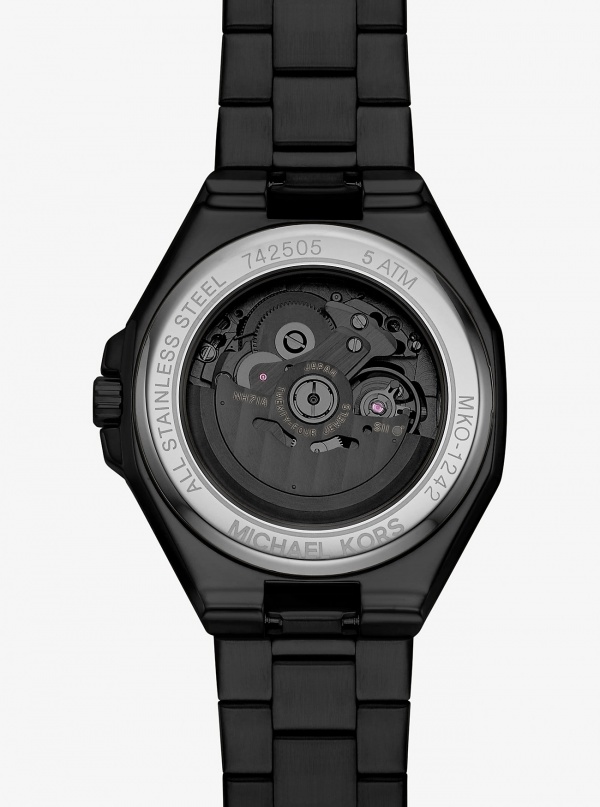 Michael Kors Oversized Callum Black-Tone Watch