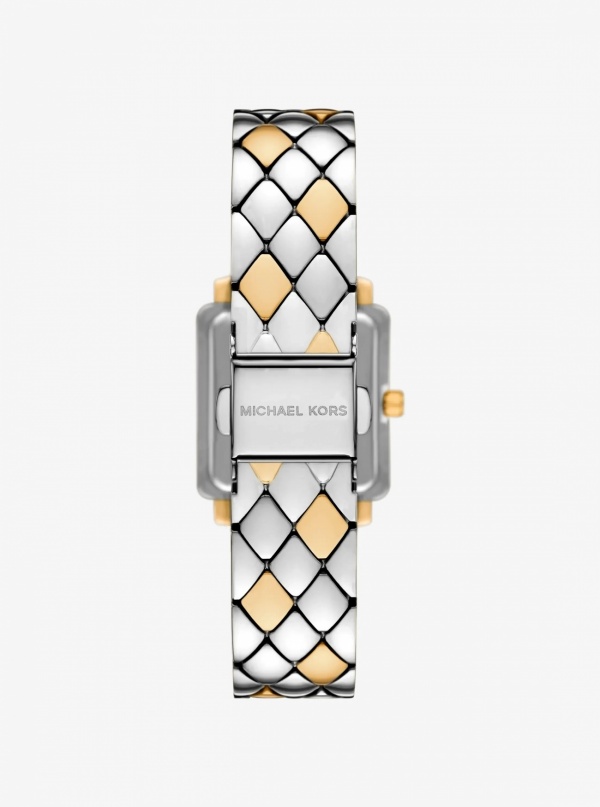 Petite Gwynn Pavé Two-Tone Watch