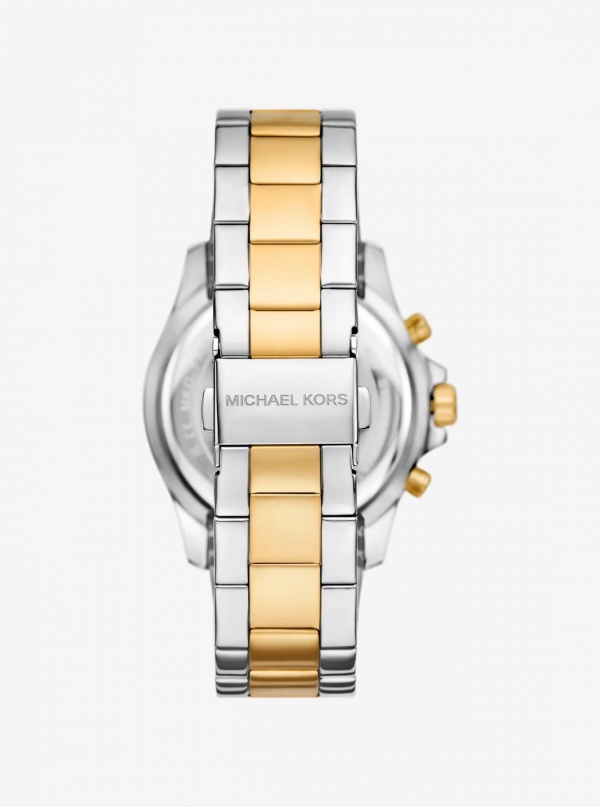 Oversized Everest Pavé Two-Tone Watch