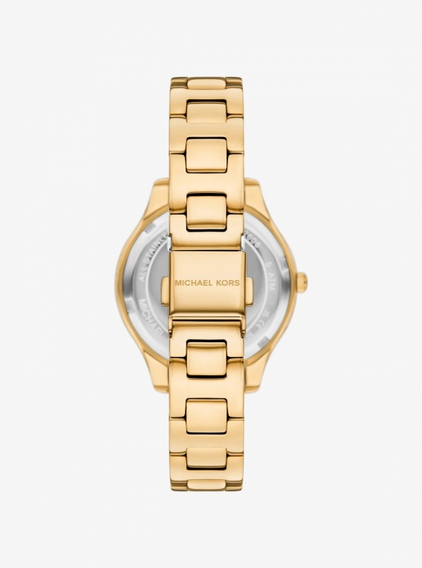 Liliane Pavé Gold-Tone Watch