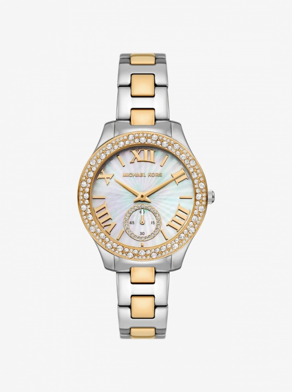 Liliane Pavé Two-Tone Watch