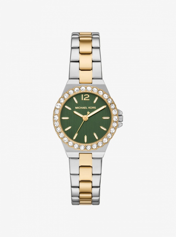 Mini Lennox Pavé Two-Tone Watch