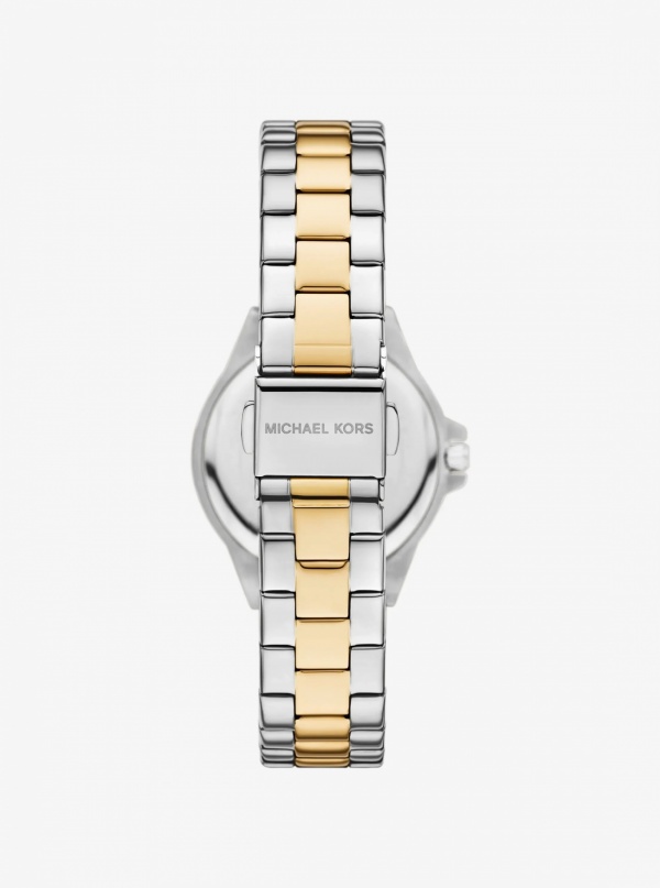 Mini Lennox Pavé Two-Tone Watch