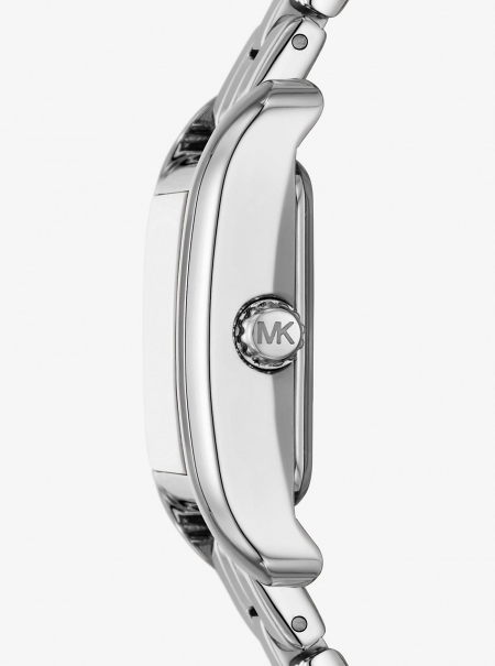 Michael Kors Mini Monroe Silver-Tone Watch and Jewelry Gift Set