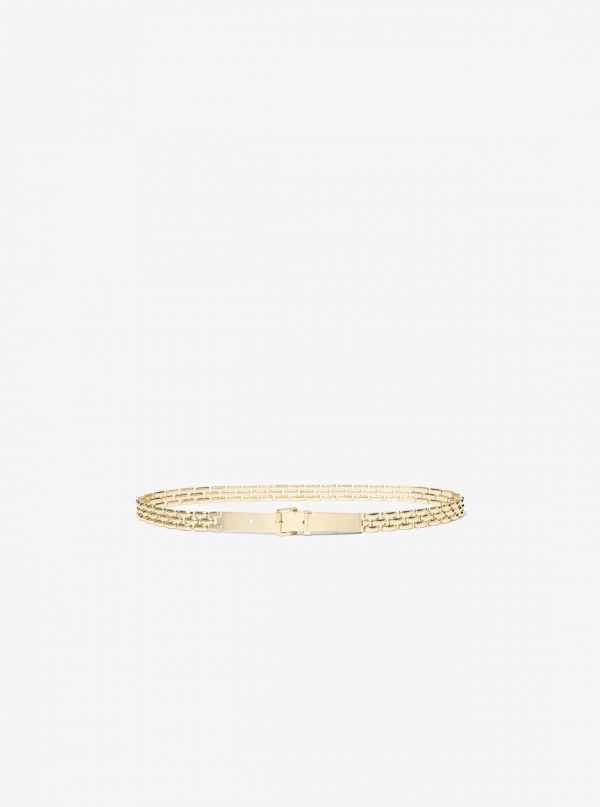 Gold-Tone Chain Belt
